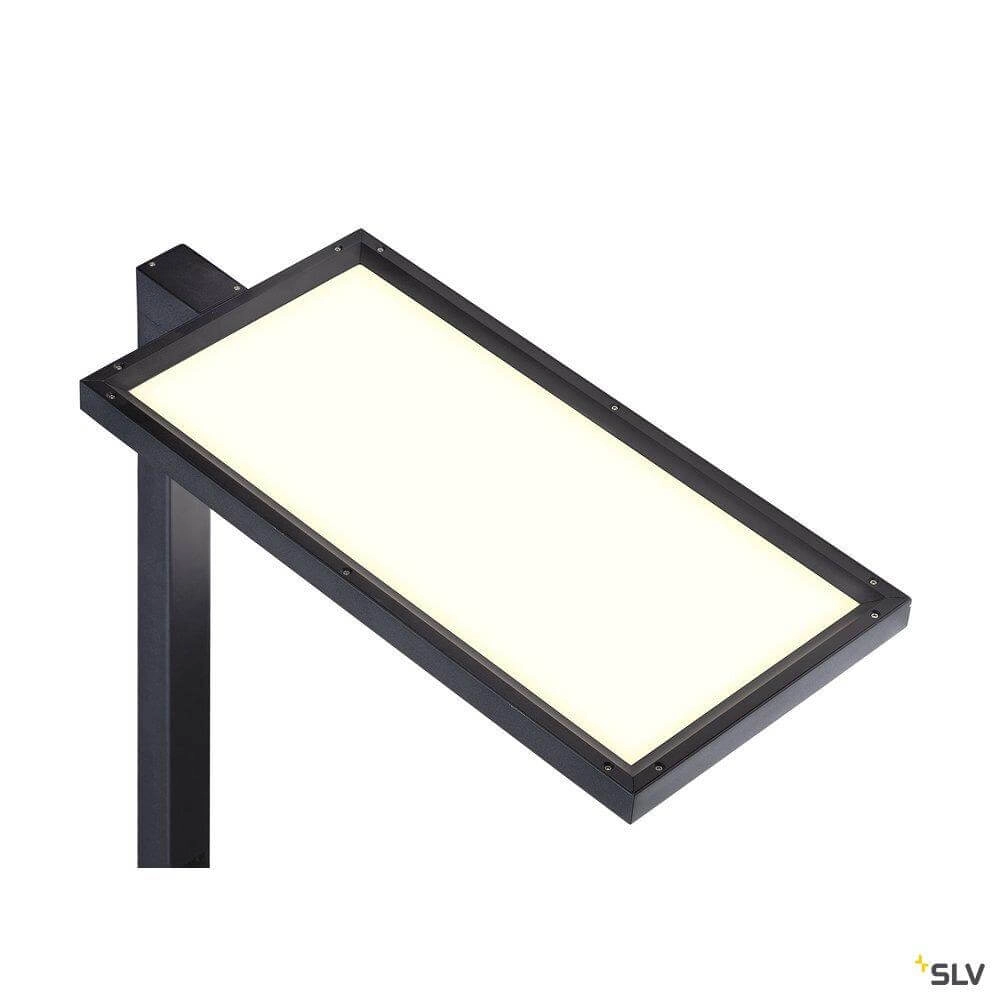 LED floor lamp Worklight office 195cm black SLV 4024163254632