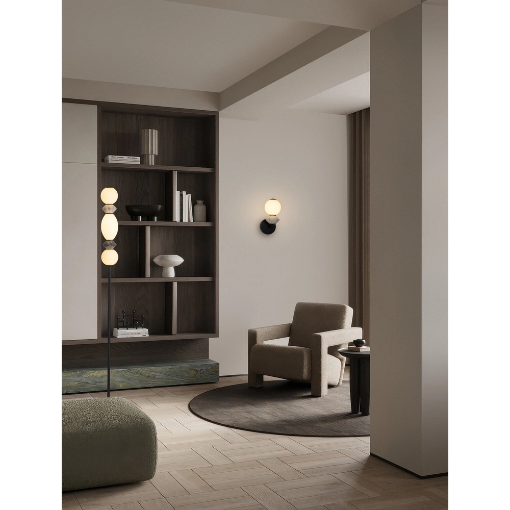 Wall lamp Pallina white - grey Lyora 5212017484048