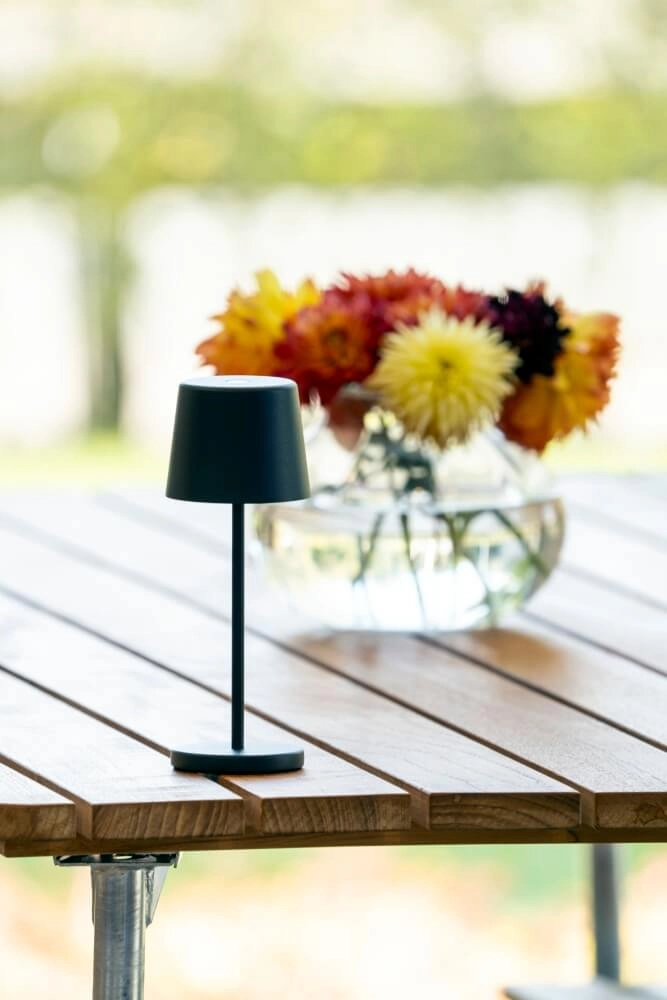 Rechargeable table lamp Vence mini black KonstSmide 7318307887754
