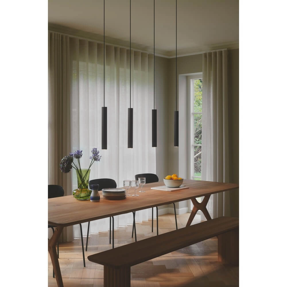 Design pendant lamp Vico black 4-lights Nordlux 5704924018398