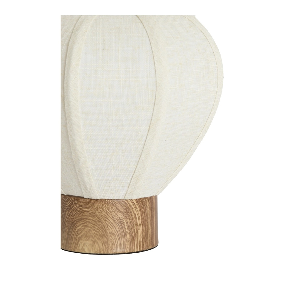 Table lamp Kyzo Ø 23cm japandi white Light & Living 8717807843403