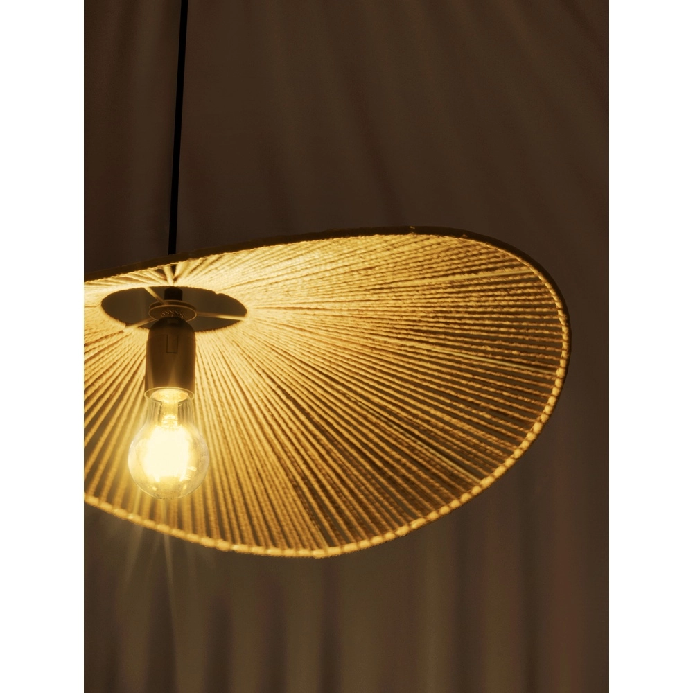 Rattan pendant lamp Siara Ø 60cm Lyora 5212017465603