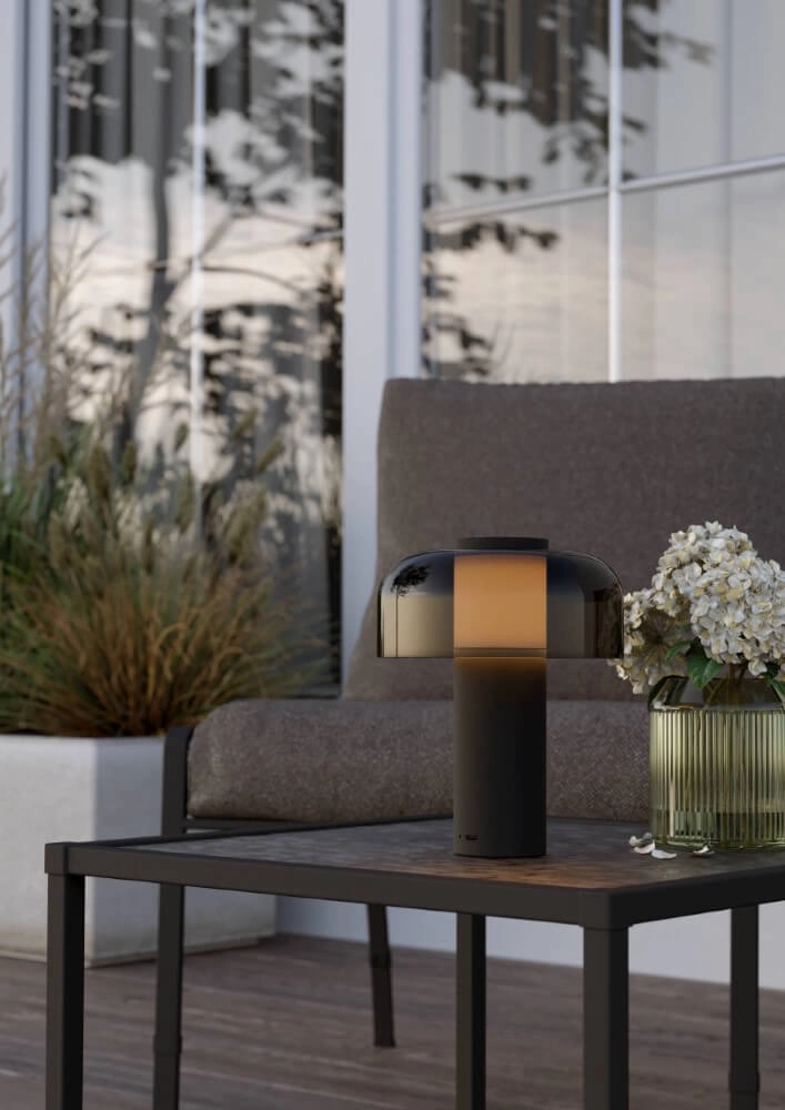 Design table lamp Ponente black Eglo 9008606297863