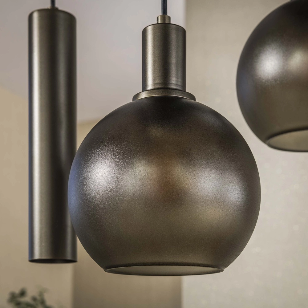 Dining table pendant lamp Sfera with glass balls and pendants Lyora 8716803512399