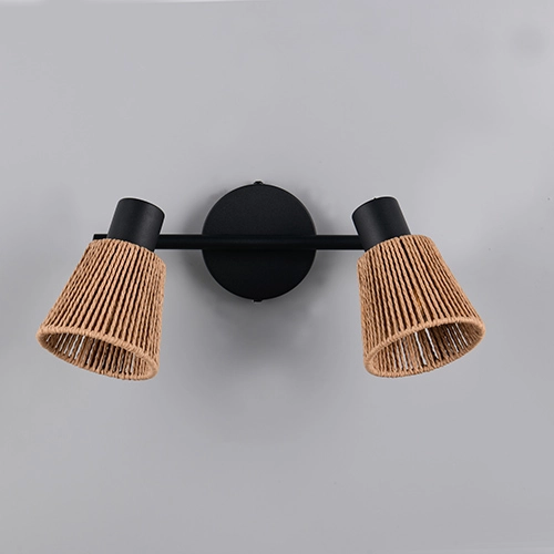 Ceiling lamp Natrel double brown Trio 4017807672343
