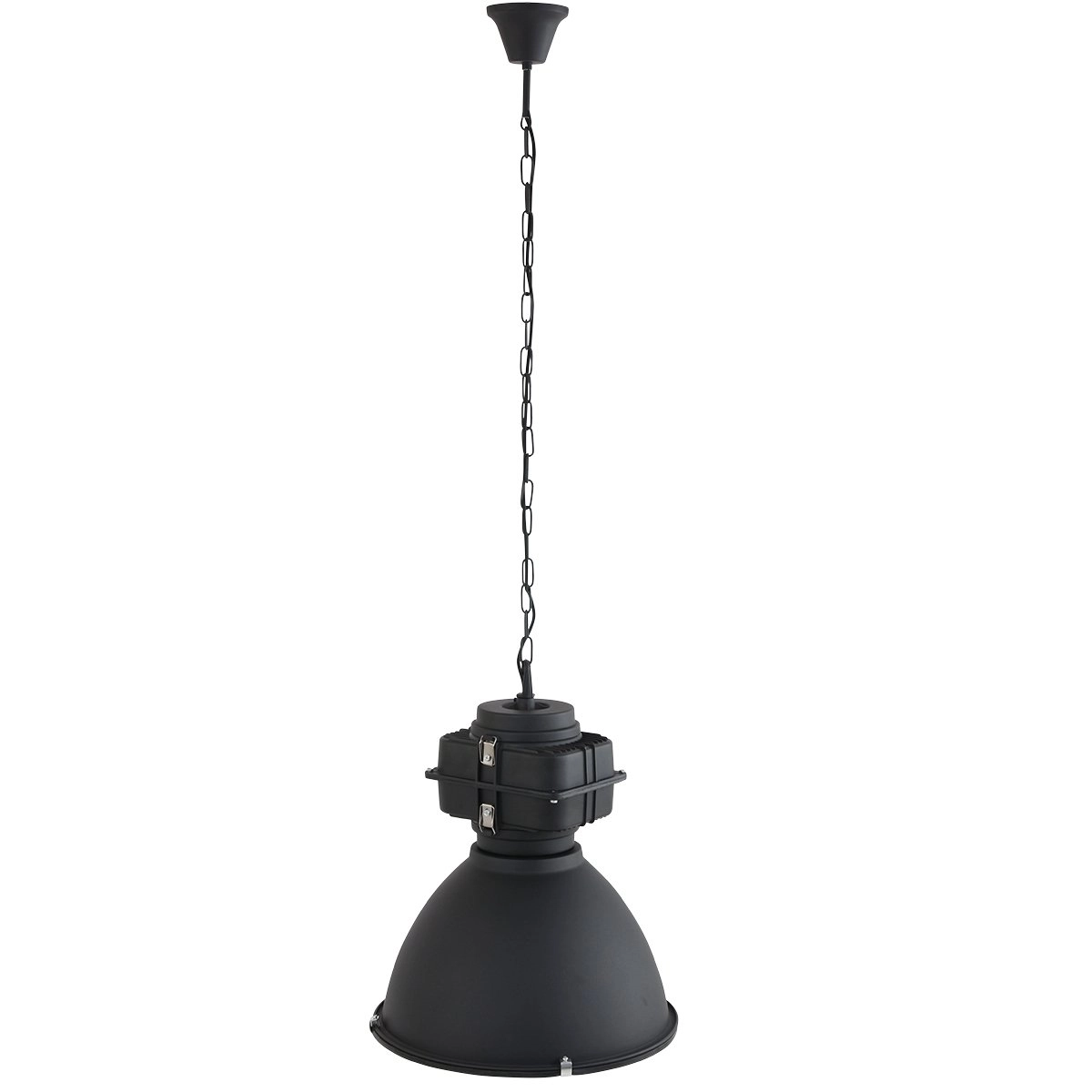 Country Pendant Lamp Fender 47cm black Steinhauer 8712746108477