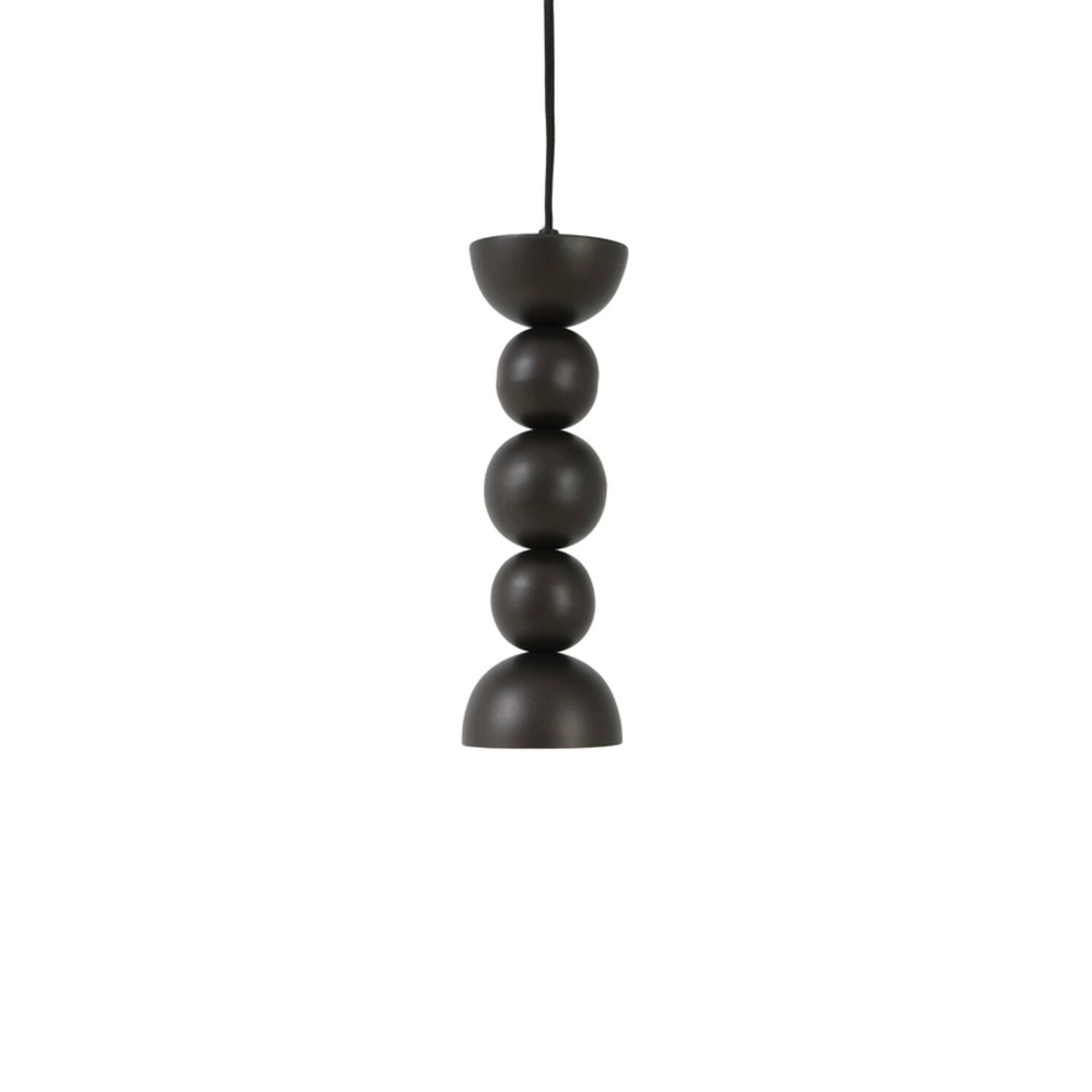 Pendant lamp Loyce brown Ø 10cm