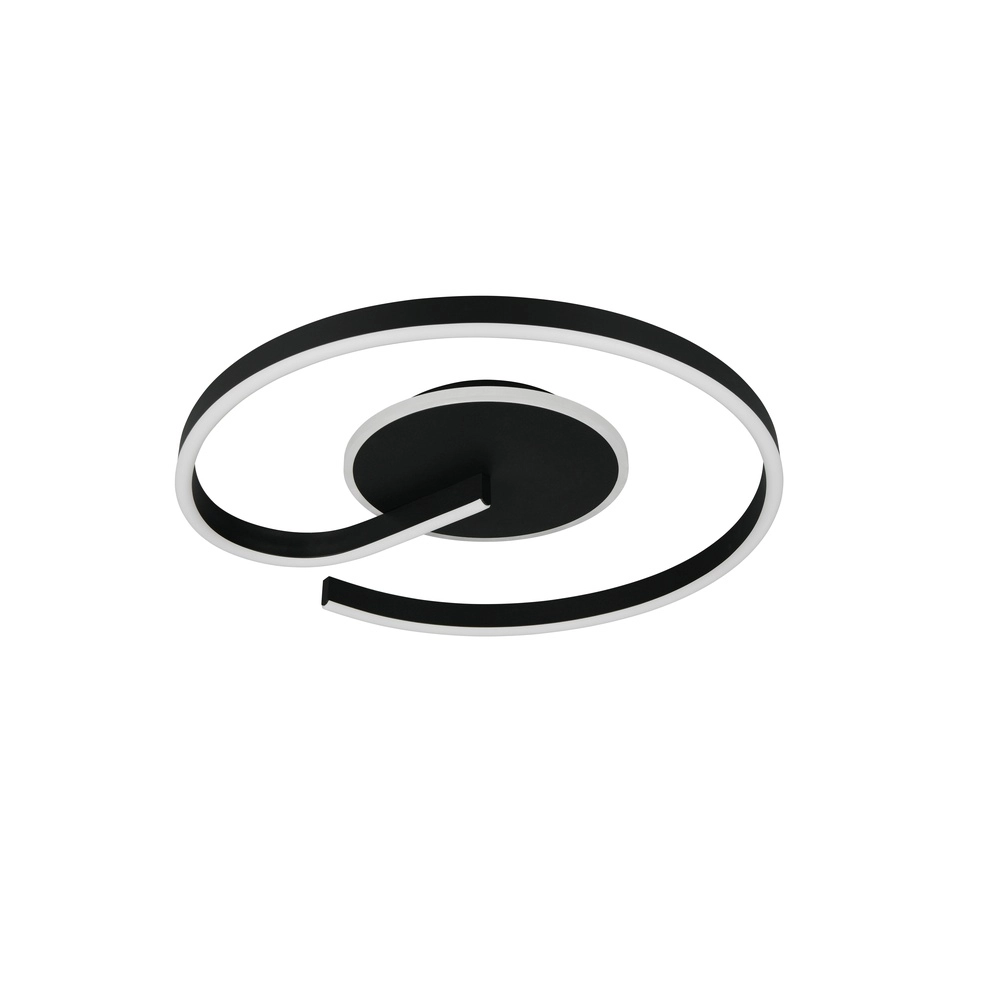 Design ceiling lamp Calle black Trio 4017807654288