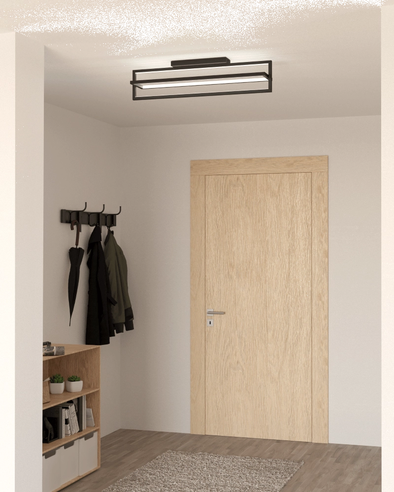 Led ceiling light Siberia black Eglo 9008606244041