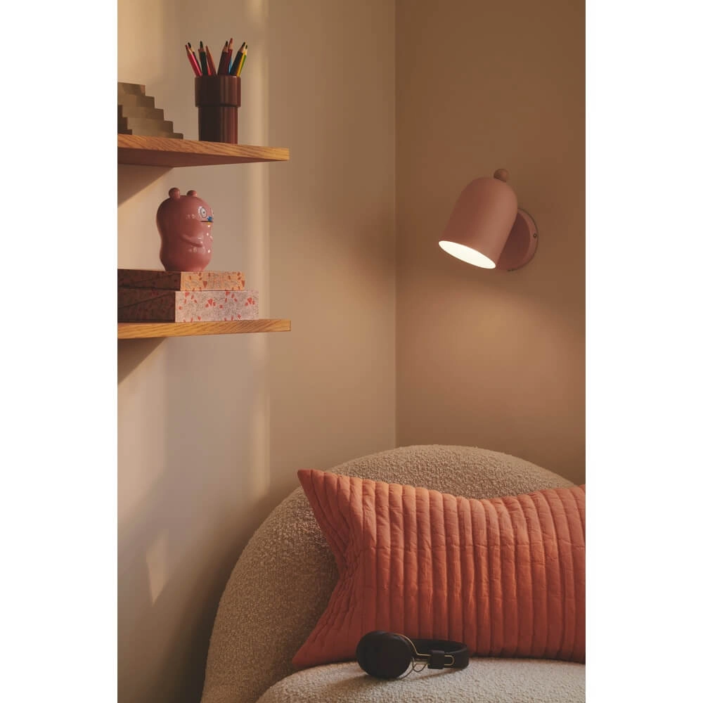 Pink wall lamp Gaston design Nordlux 5704924018763