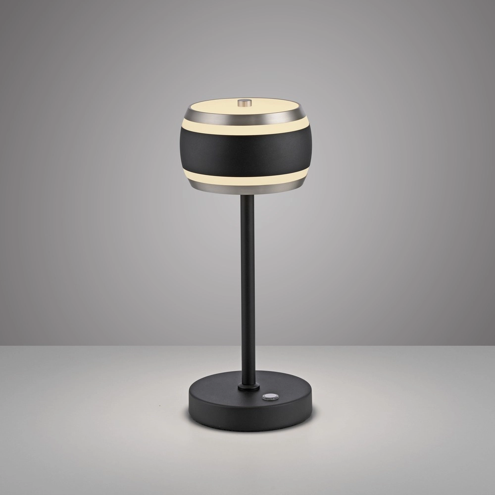 Led table lamp Pure Falling Rings black pearl Paul Neuhaus 4012248396612