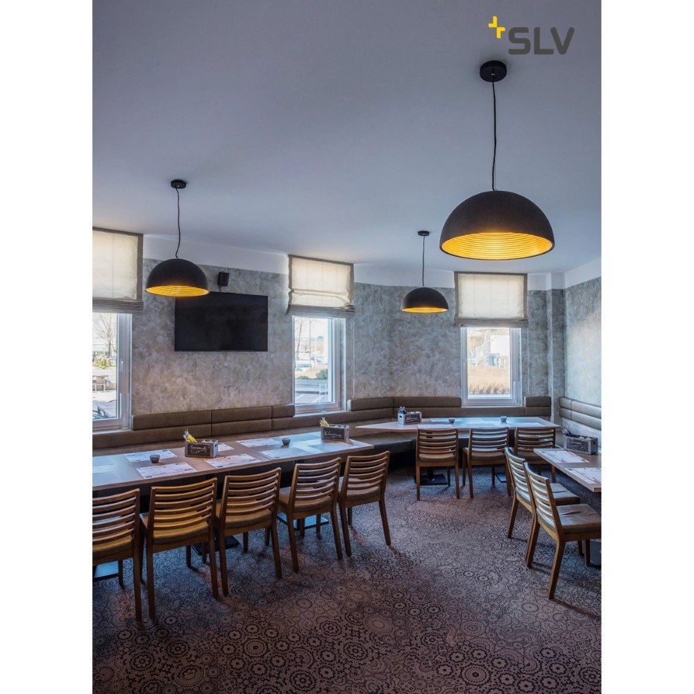 Pendant lamp Forchini M PD-1 black SLV 4024163136976