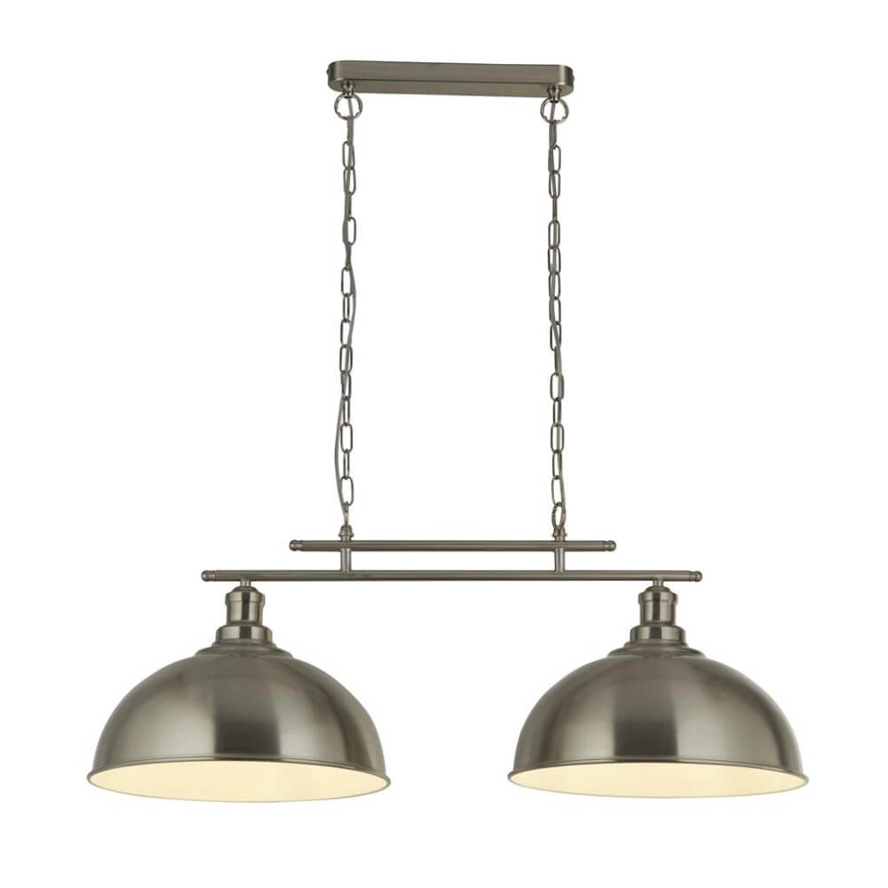 2 light pendant lamp Fusion White