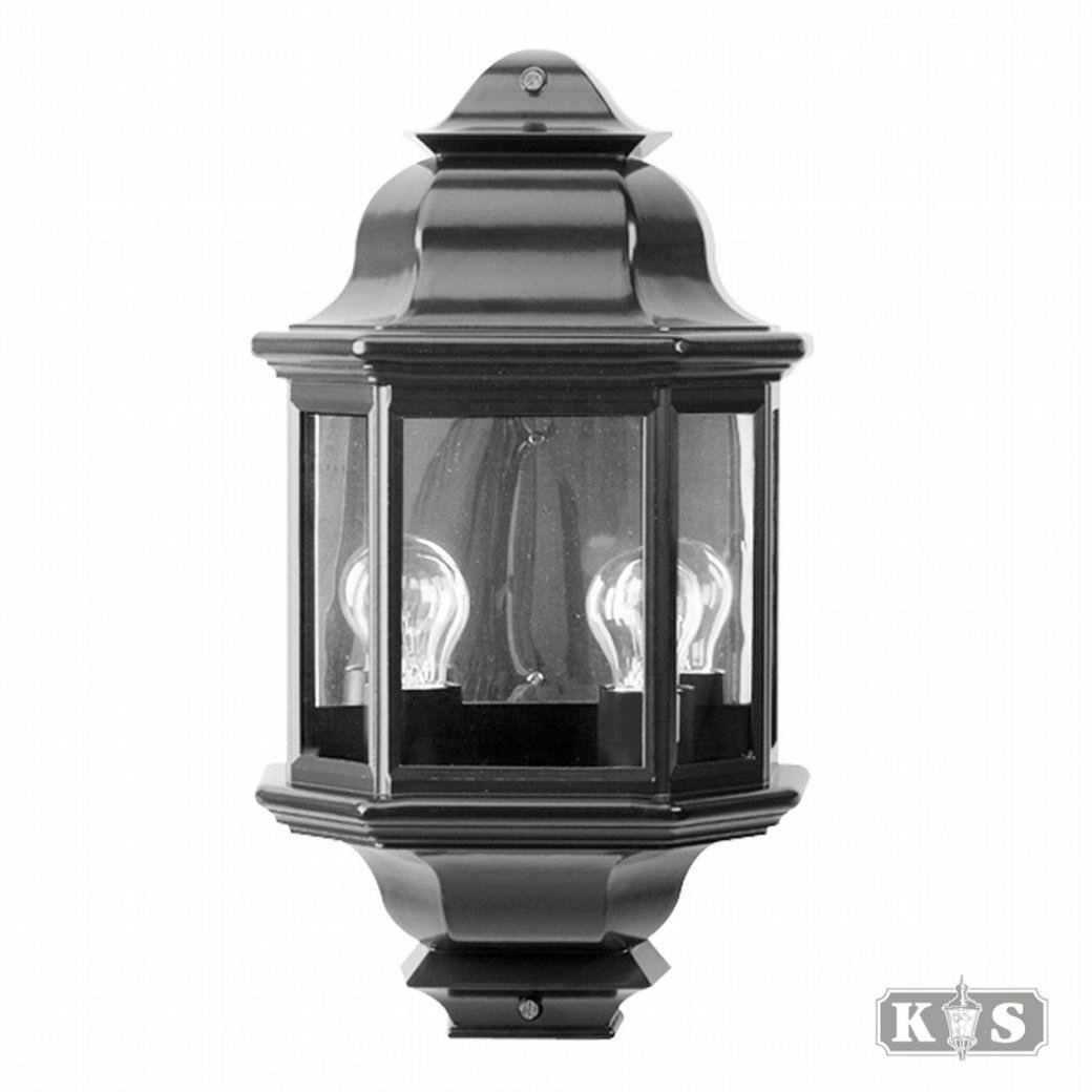 Classic outdoor lamp Turijn 2 black KS Verlichting 8714732510202