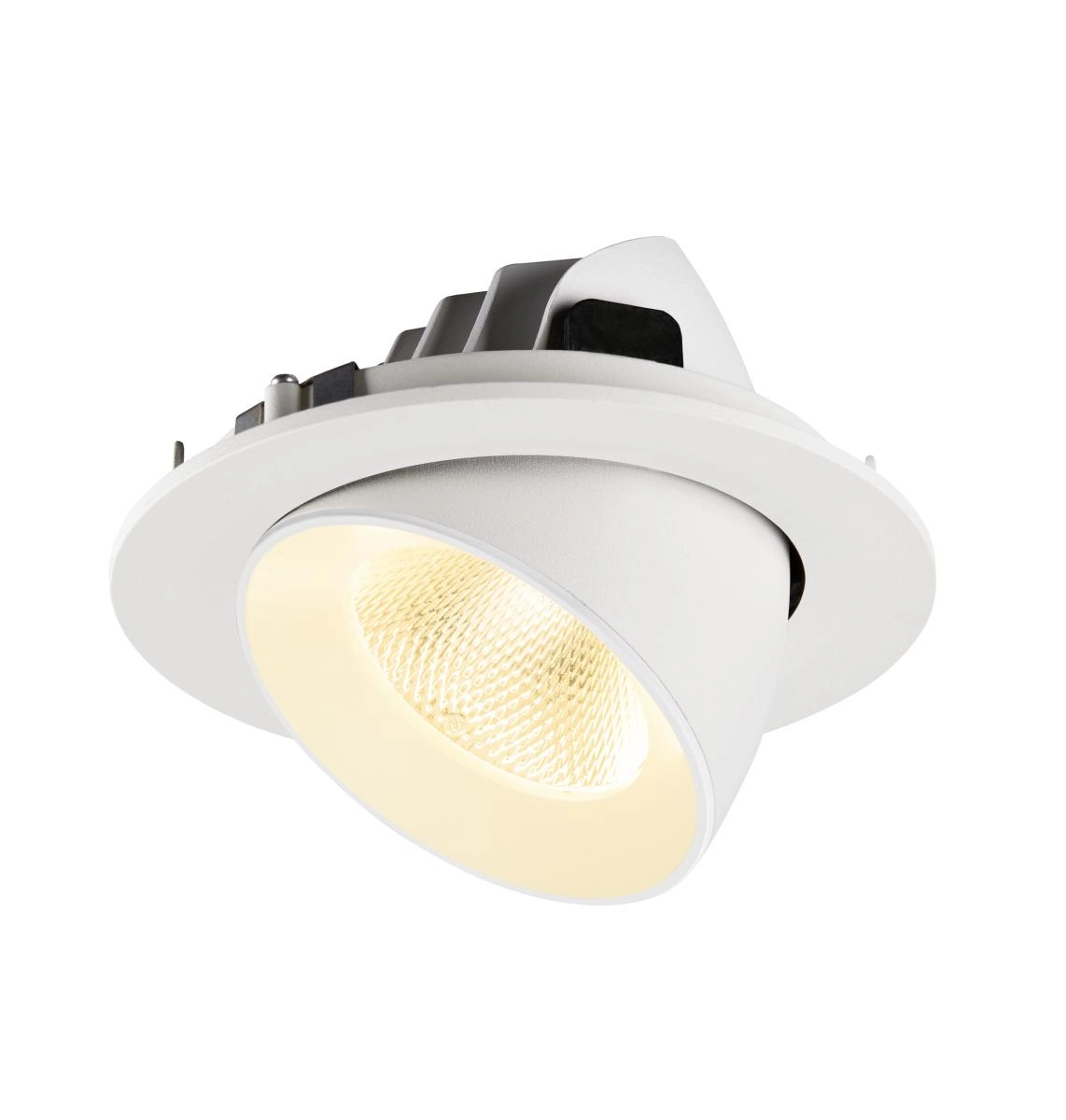Recessed spotlight Numinos Gimble L white 3000K - 20deg SLV 4024163310239