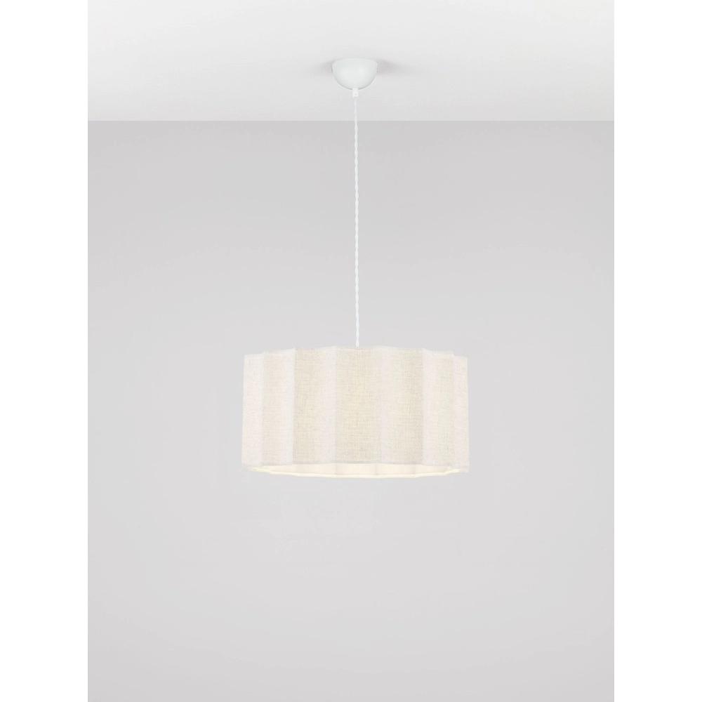 Design pendant lamp Alve white Ø 45cm Lyora 5212017493644