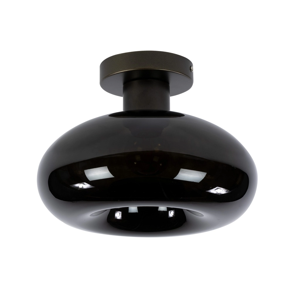 Moderne plafondlamp Soll sienna bruin Ø 27cm Lyora 8716803514676