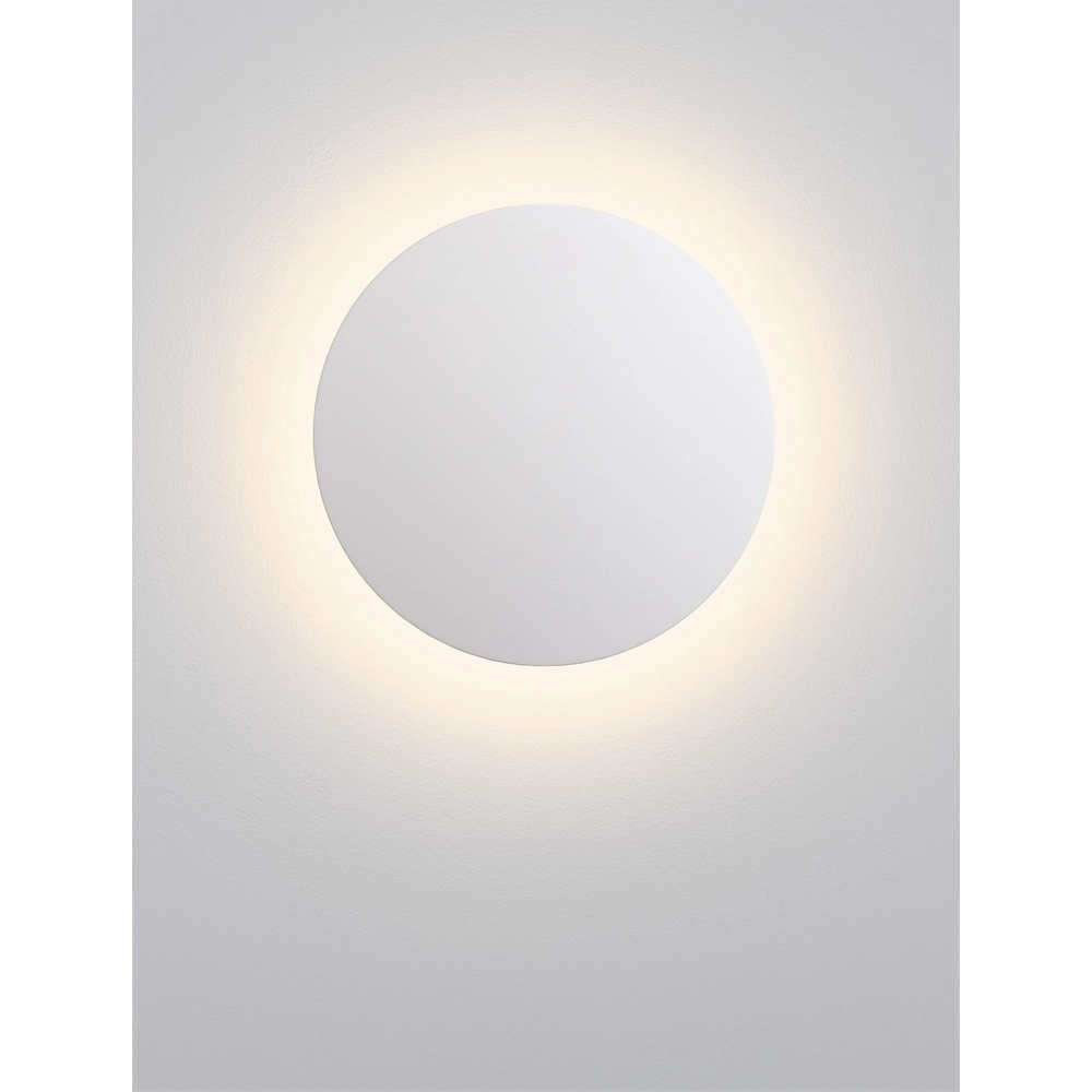 Round wall lamp Copper white Ø 24cm Lyora 5212017447357