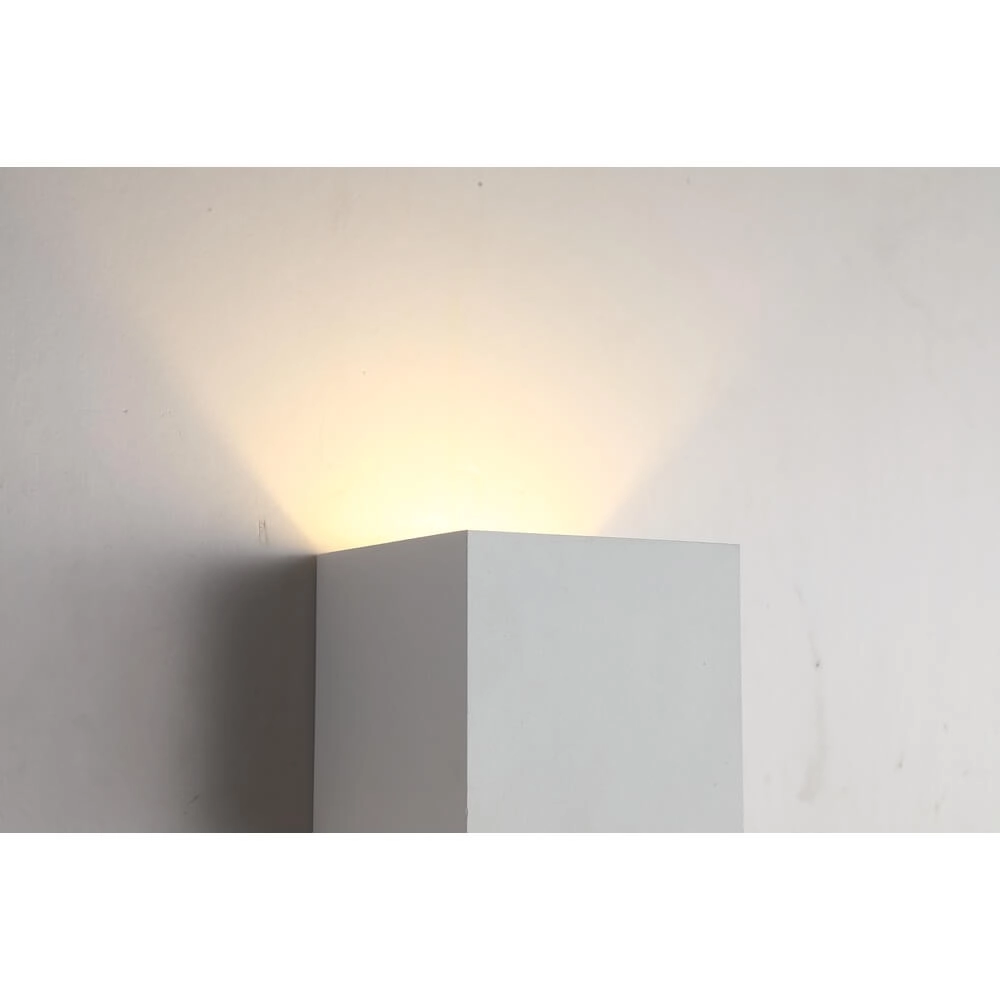Square wall lamp Sifor white Lyora 5053423285221