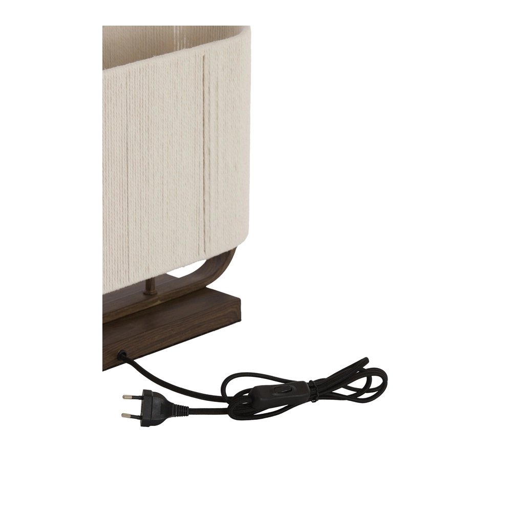 Table lamp Lecce 45cm dark Light & Living 8717807837532