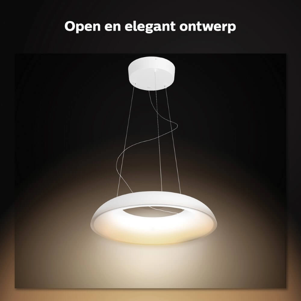 Hanging lamp Hue Amaze - White Ambiance Ø 43.4cm white Philips 8719514341098