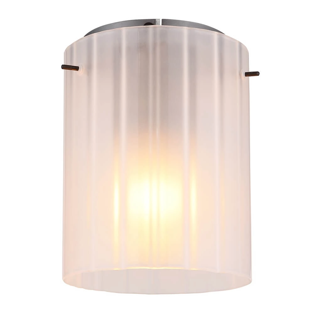Ceiling lamp Tulivar design white glass
