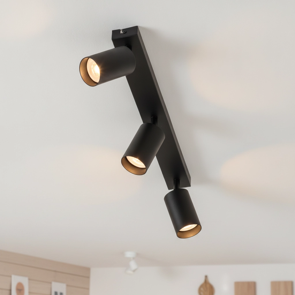Ceiling spotlight Reig 3-light black