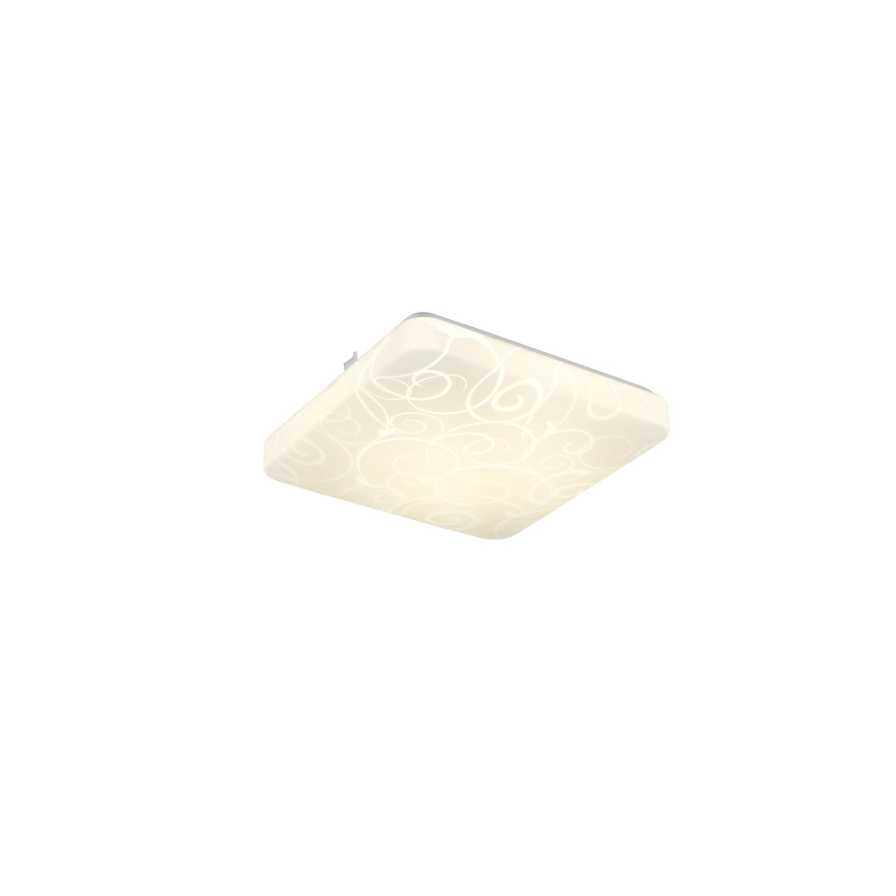 Square ceiling light Mandria IV white Trio 4017807669756