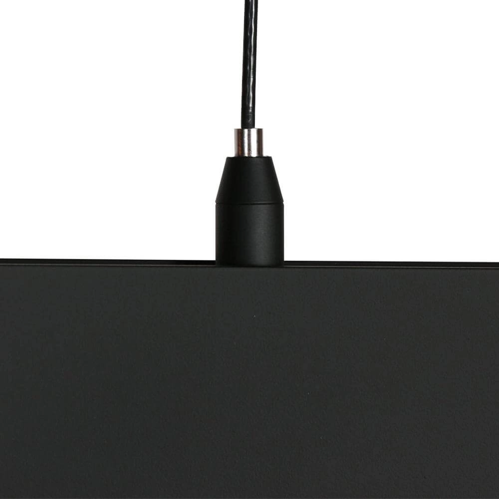 Design pendant lamp Fluxy 120cm black Steinhauer 8712746177831