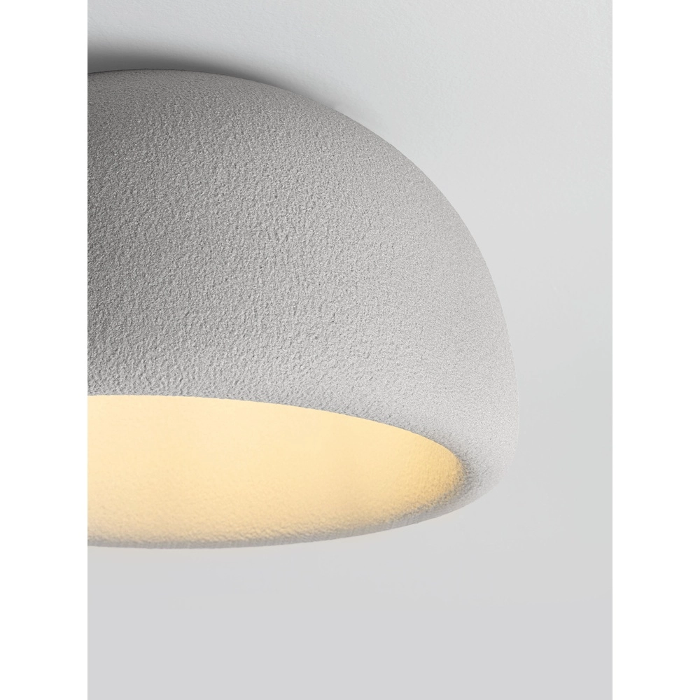 Modern ceiling lamp Davo grey Ø 43cm Lyora 5212017495723
