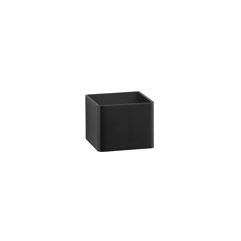 Wall spotlight Epic Square Black Lyora 5212017444325