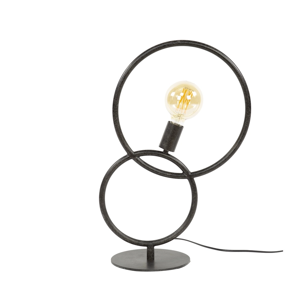 Design table lamp Loop black - 1x E27 Lyora 8716803511033