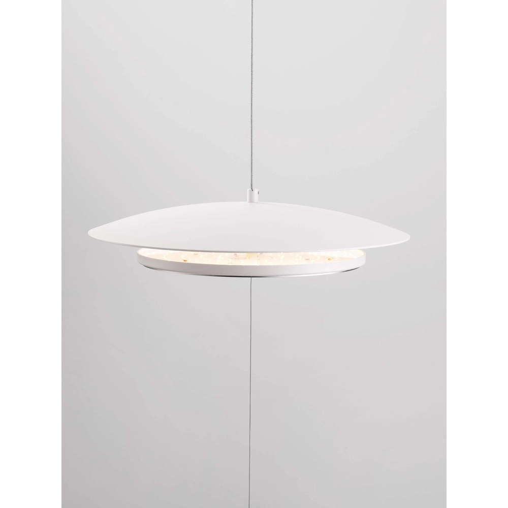 Design pendant lamp Olos white