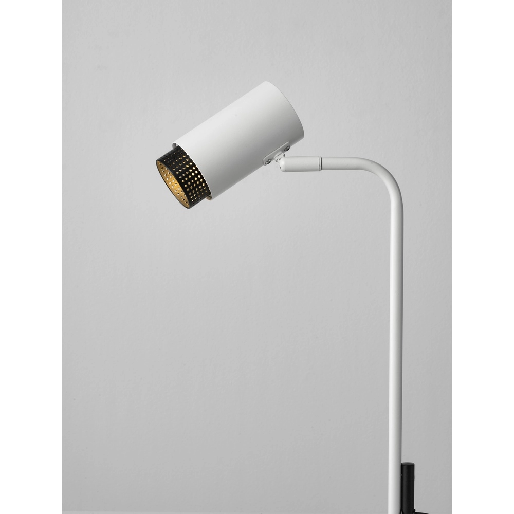 Desk lamp Nessi white with black Lyora 5212017475190