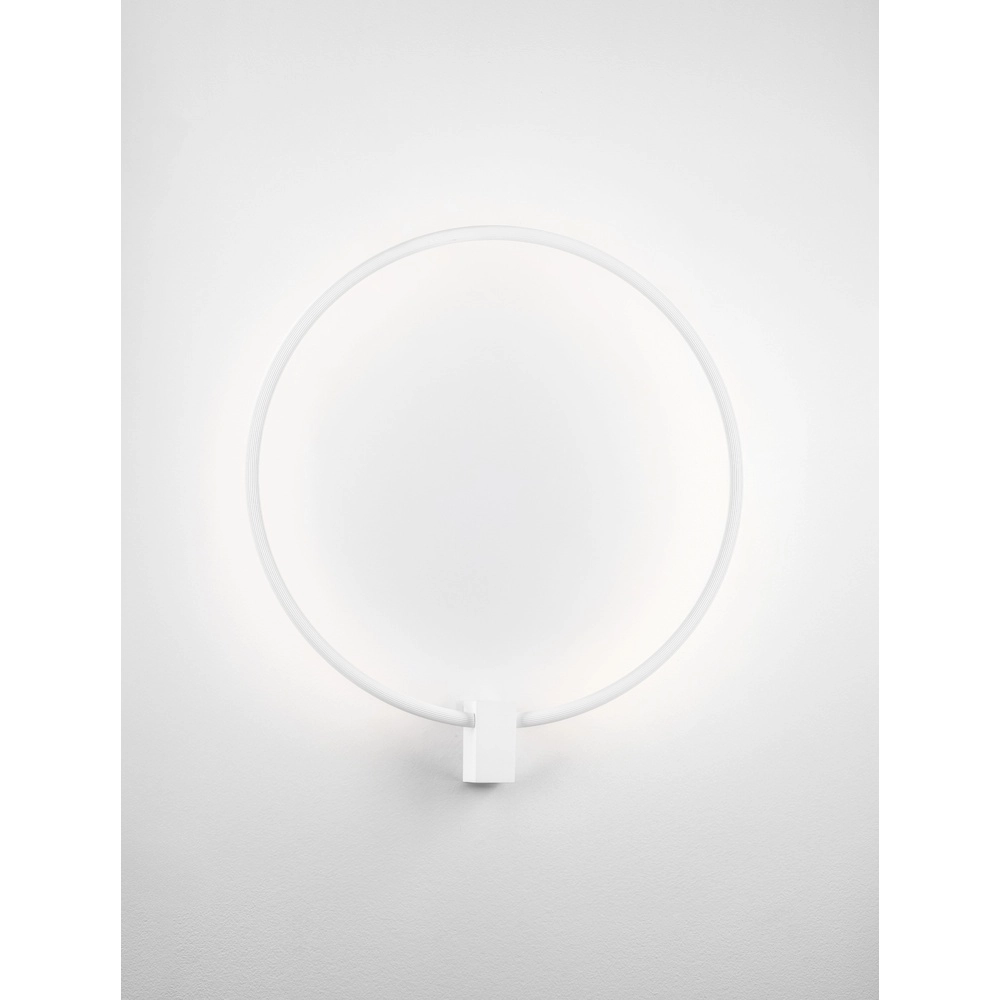 Round wall lamp Cercio white
