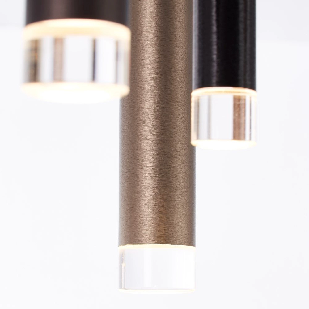 Square ceiling lamp Cembalo with LED Brilliant 4004353342332
