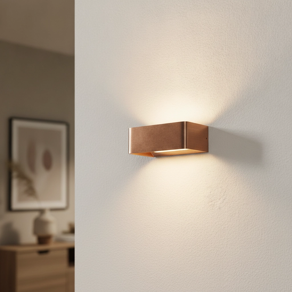 Bronze up & down lighter Mainz