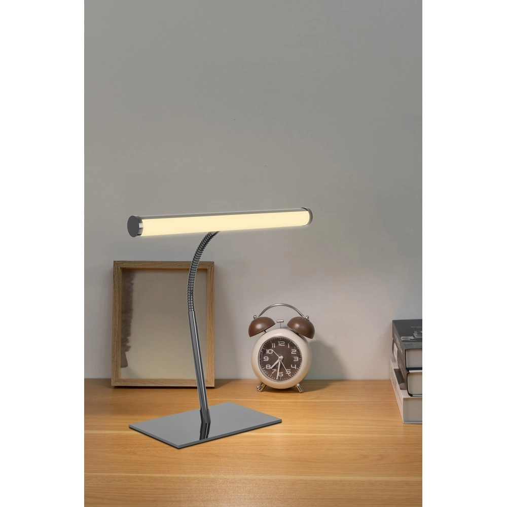 Desk lamp Riccione nickel matt Eglo 9008606357987
