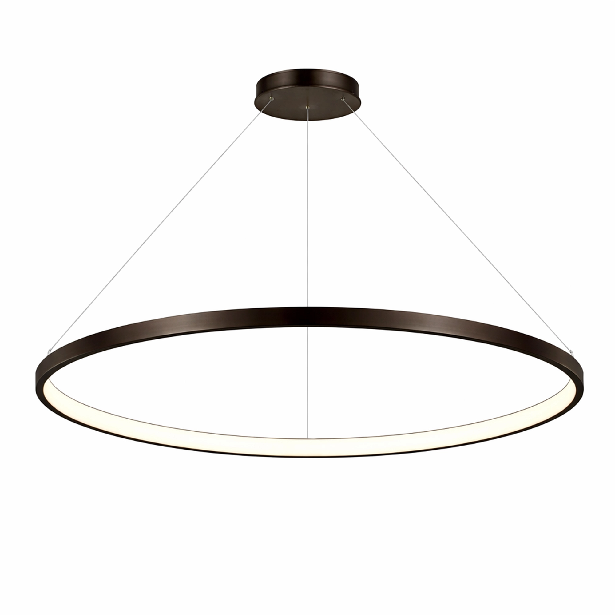 Design pendant lamp Orbit bronze