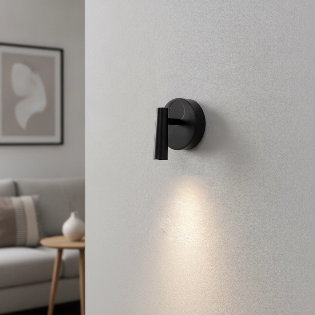 Bedside lamp Tico black