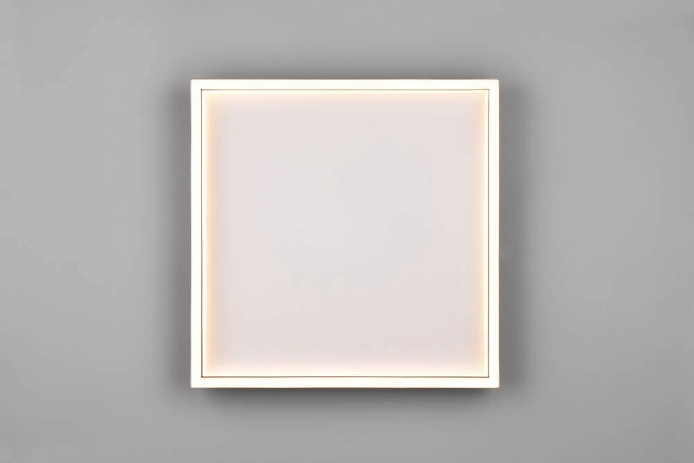 Square black ceiling lamp Rotonda Trio 4017807577648