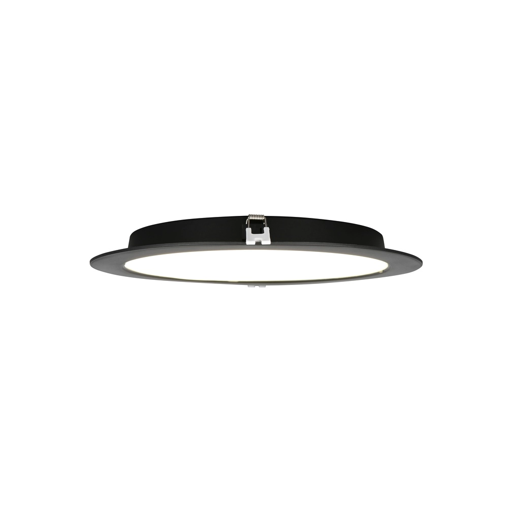 Recessed spotlight Ural black Ø 29,4cm Trio 4017807711486