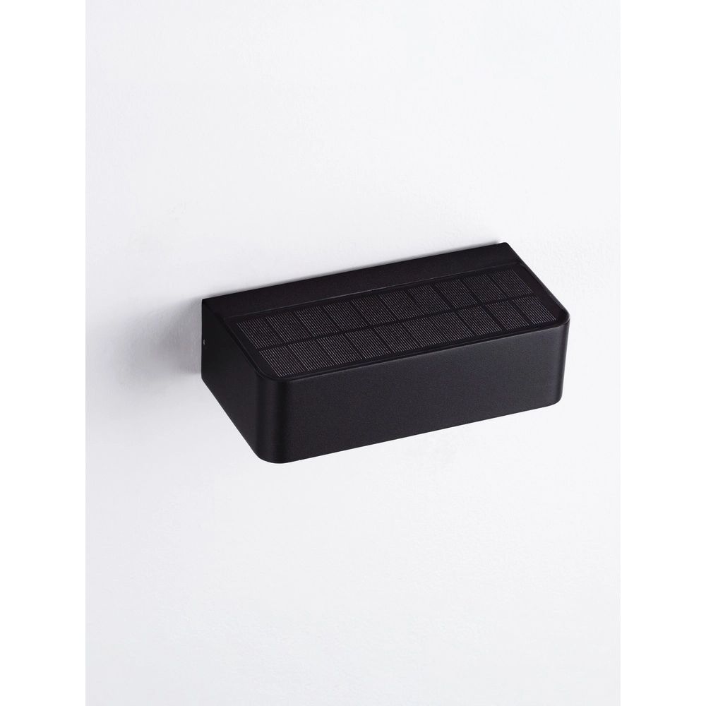 Solar wall lamp Videno anthracite Lyora 5212017449856