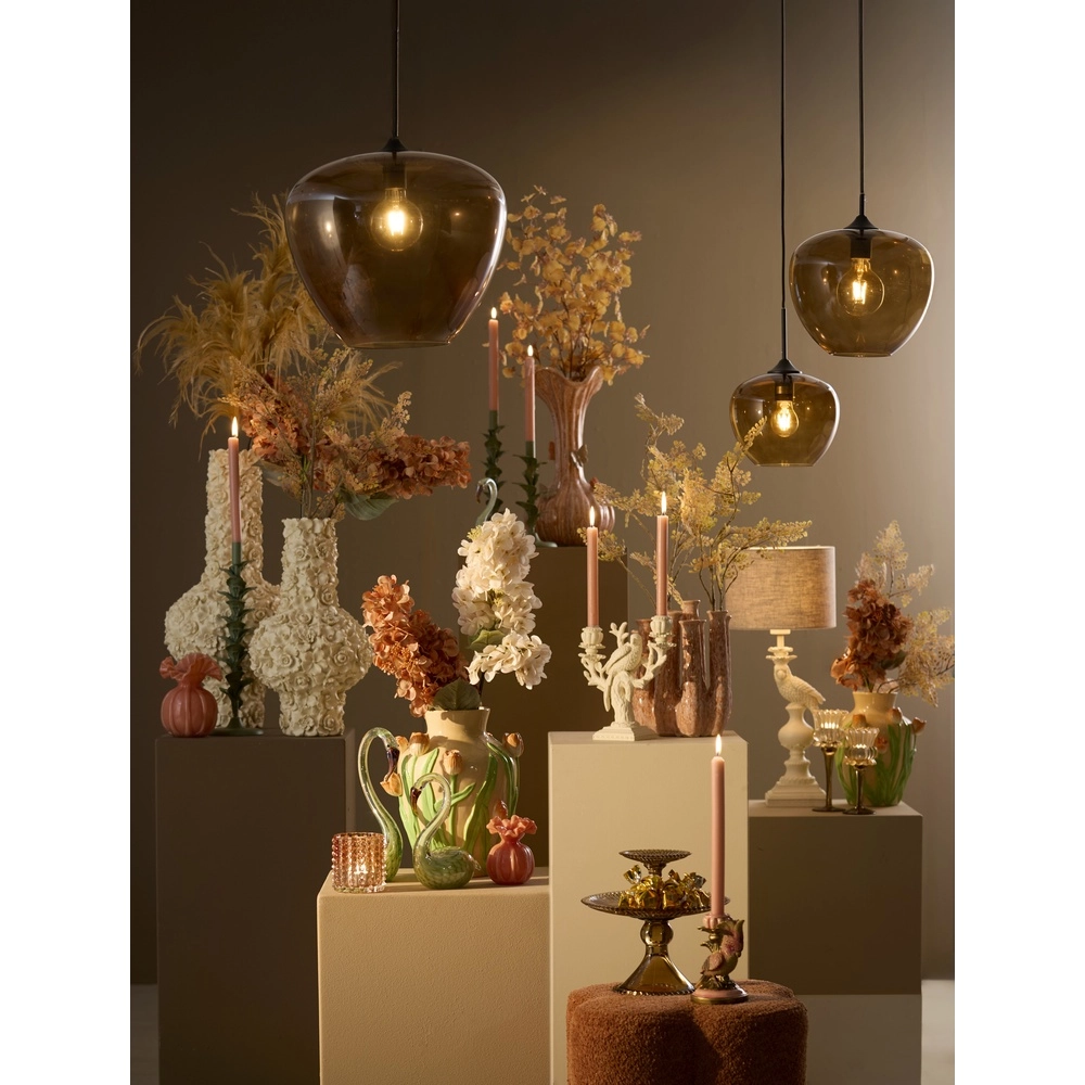 Pendant lamp Mayson Ø 40cm amber Light & Living 8717807614218
