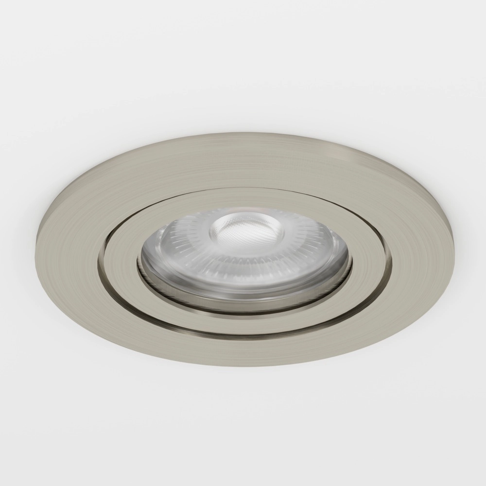 Recessed spotlight Barranco nickel Ø 9cm - 4,5W - 4000K Eglo 9008606359356