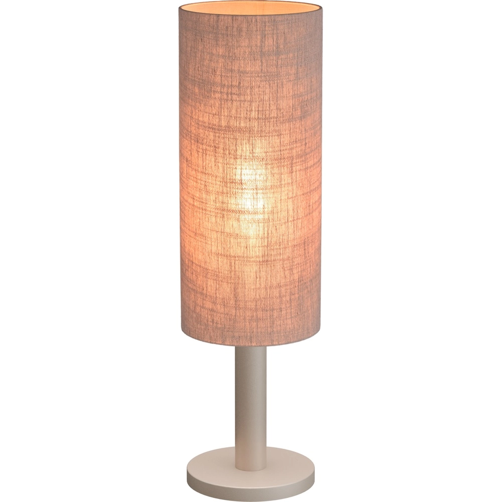 Table lamp Lisbourg beige terra with beige grey shade