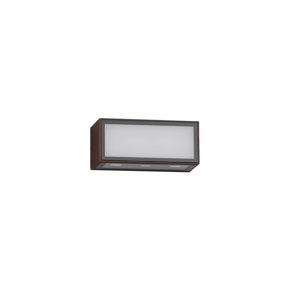 Unique wall lamp Inga Rusty brown Lyora 5212017449559