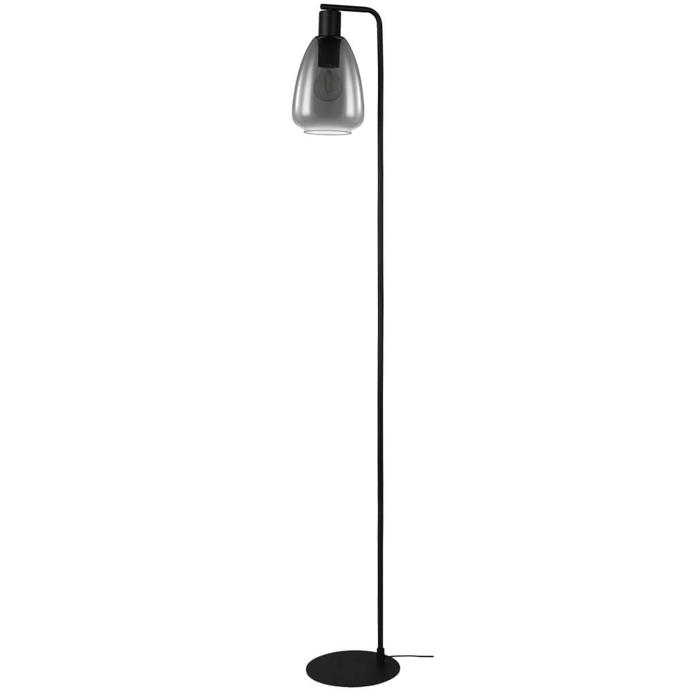 Glass floor lamp Chelvey