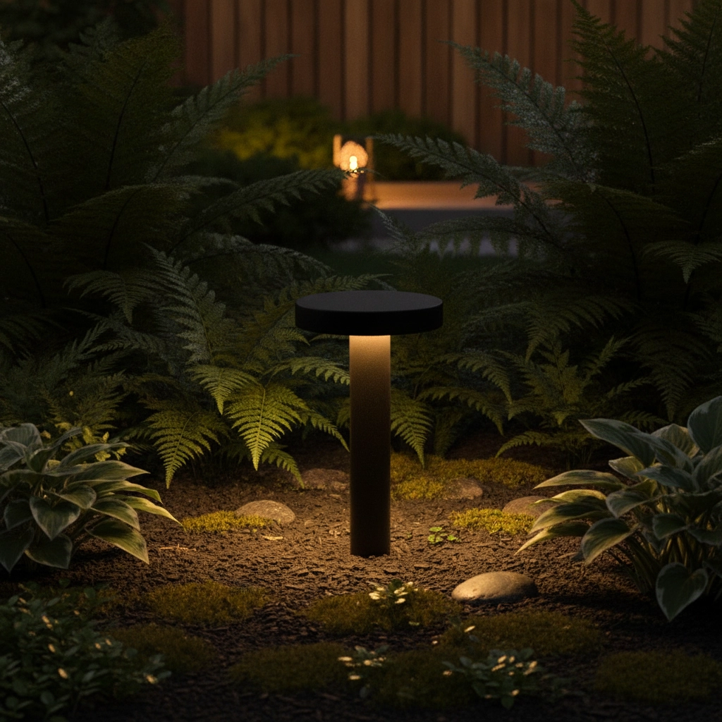 Garden lamp Mood 20cm anthracite with wedge