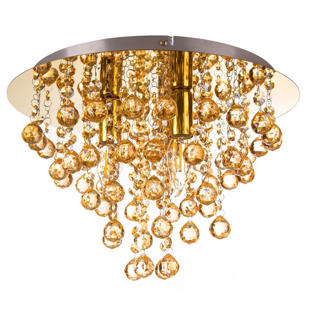 Ceiling chandelier London gold Ø 38cm